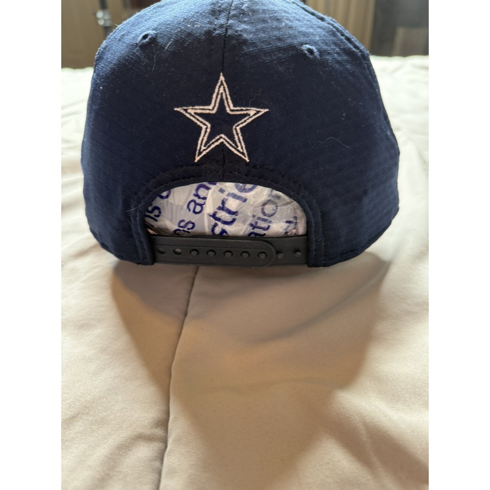 Dallas Cowboys Hat Cap Snap Back Mens M L Blue Football Logo New Era 59Fifty* - Picture 5 of 8